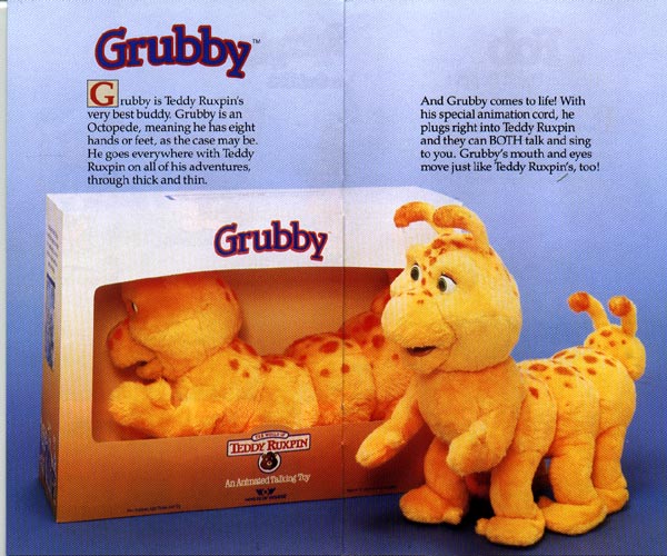 grubby teddy ruxpin 2018